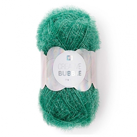 fil creative bubble vert pour éponge lavable