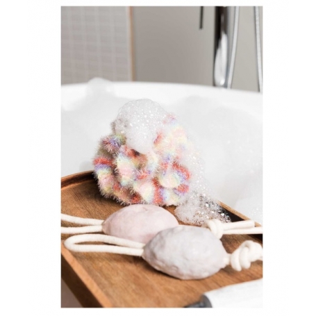 Creative bubble print mix pastel