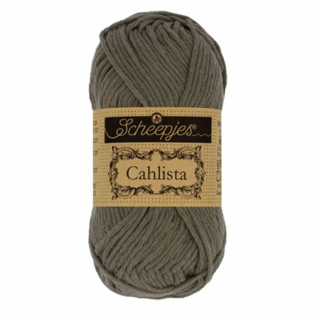 Coton à crocheter Cahlista Scheepjes vert olive foncé 387