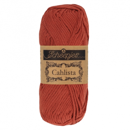 Coton à crocheter Cahlista Scheepjes rouille 388