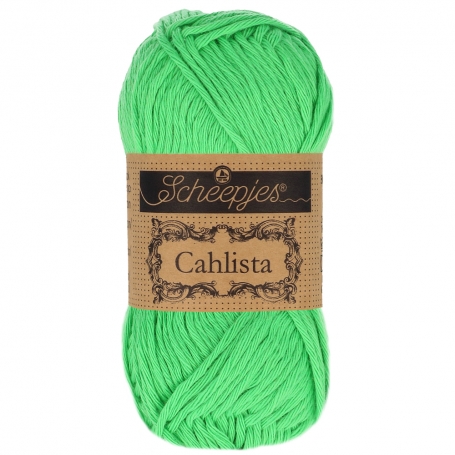 Coton à crocheter Cahlista Scheepjes vert pomme 389