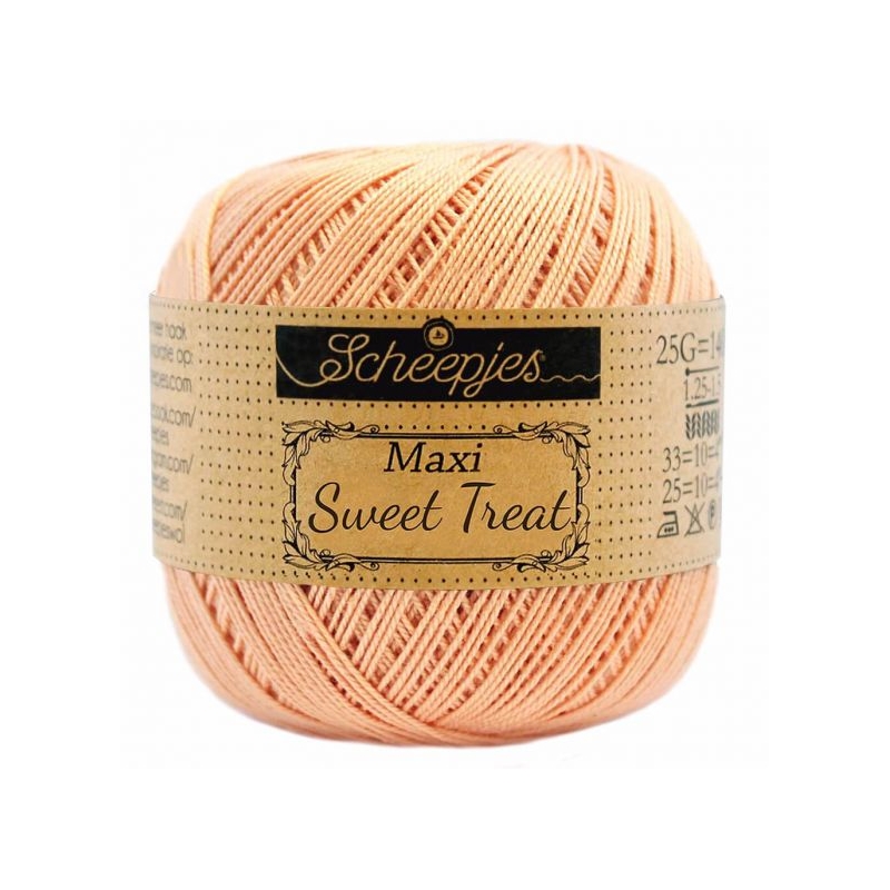 coton à crocheter scheepjes maxi sweet treat saumon