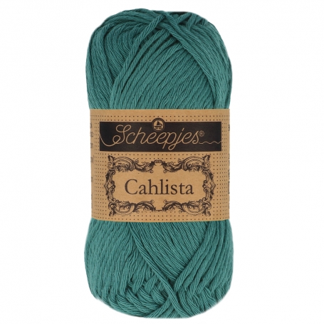 Coton à crocheter Cahlista Scheepjes vert océan 391