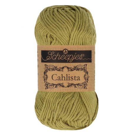 Coton à crocheter Cahlista Scheepjes vert saule