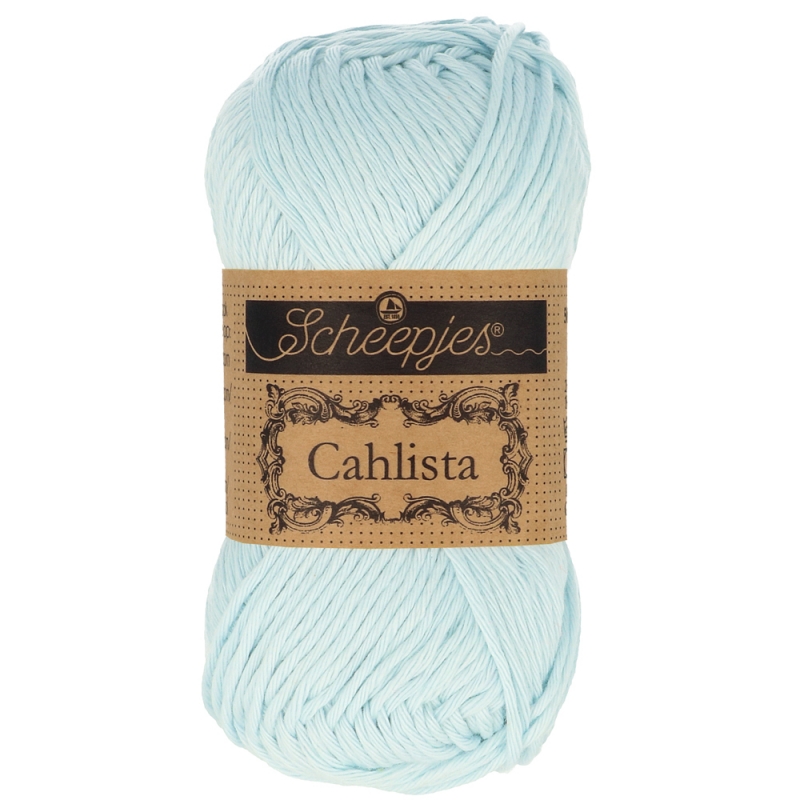 coton aran scheepjes cahlista bleu layette 509