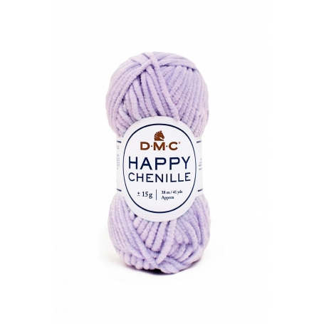 dmc happy chenille fil velours parme