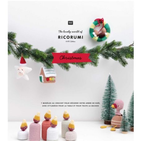 livret amigurumi décoration de noël rico design