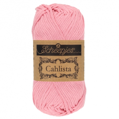 coton aran scheepjes cahlista rose guimauve
