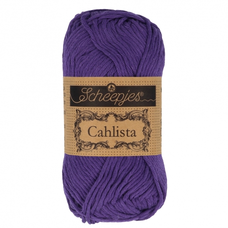 Coton à crocheter Cahlista Scheepjes violet profond