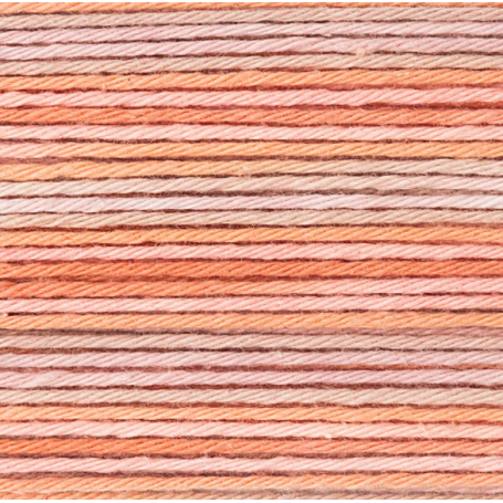 Coton à crocheter Ricorumi print saumon mix