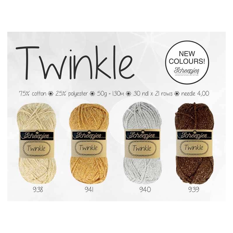 Twinkle Scheepjes argenté