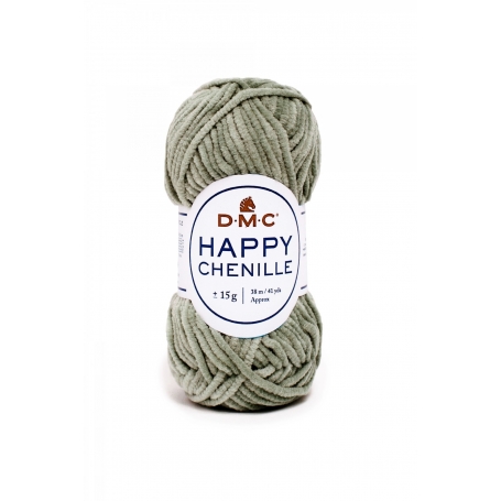 fil chenille velours taupe happy chenille