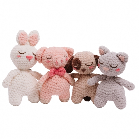 DMC happy chenille book n°3 - animaux de la ferme