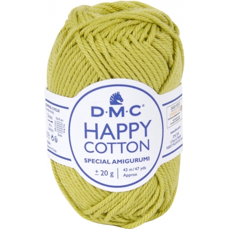 coton amigurumi vert tilleul