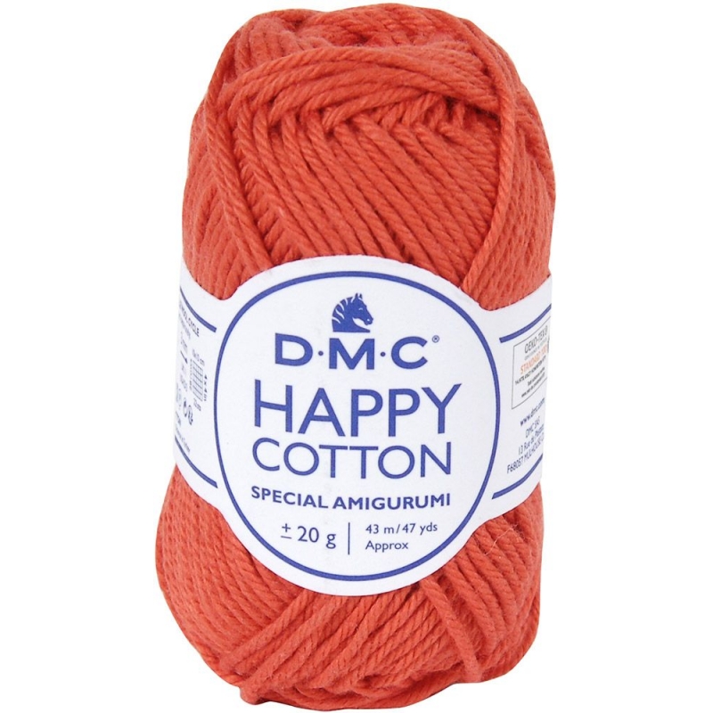 coton à crocheter dmc orange brûlée