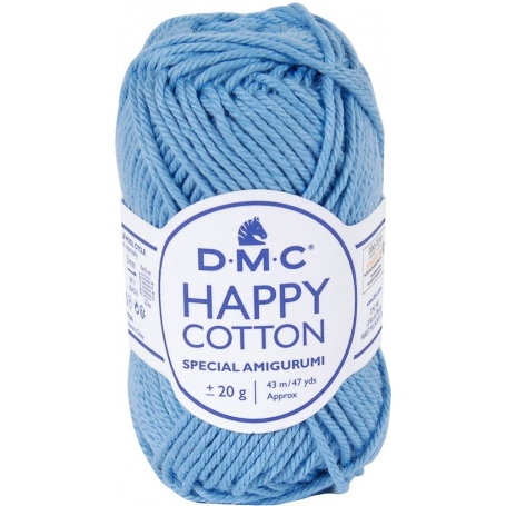 coton à crocheter dmc bleu foncé