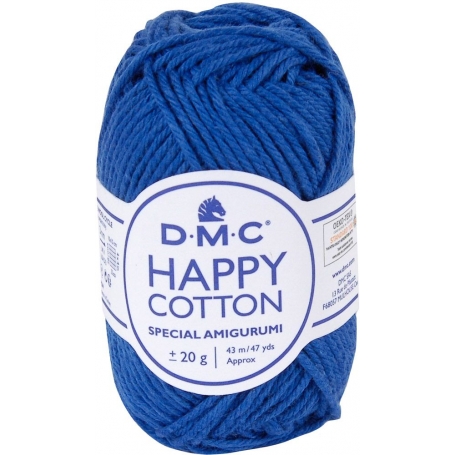 coton à crocheter bleu royal