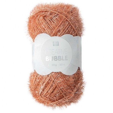 fil pour éponge marron