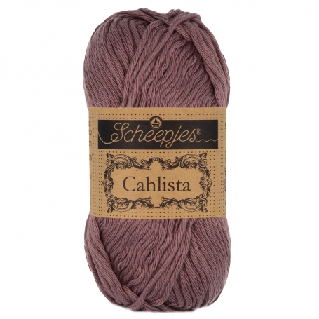 coton aran scheepjes cahlista cendres 526