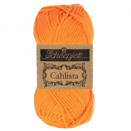 Coton à crocheter Cahlista Scheepjes orange