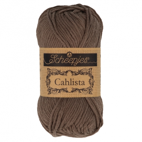 coton aran marron chocolat