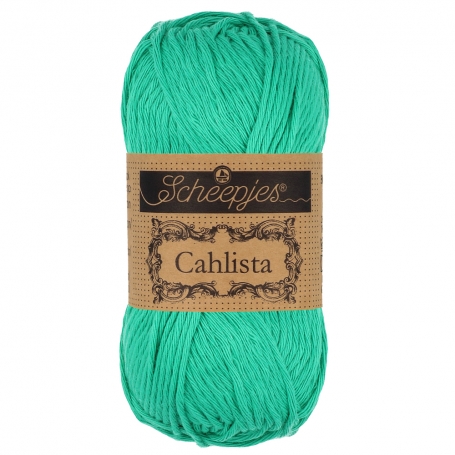 coton aran vert jade
