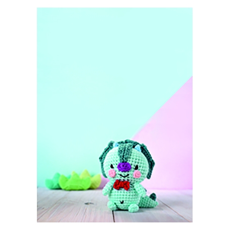 Kit amigurumi Taro le dinosaure - Graine Créative
