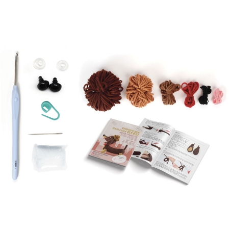 Kit amigurumi Teckel - Graine Créative