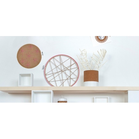 Lot de 3 tambours à broder - Artemio