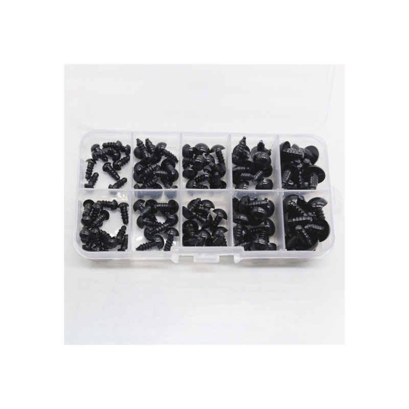 Assortiment de 100 Yeux de sécurité pour...