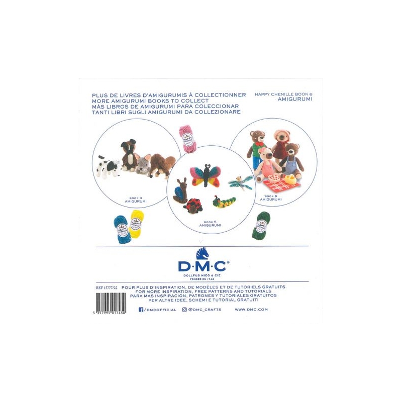 DMC happy chenille book n°6 - Les ours en pique...