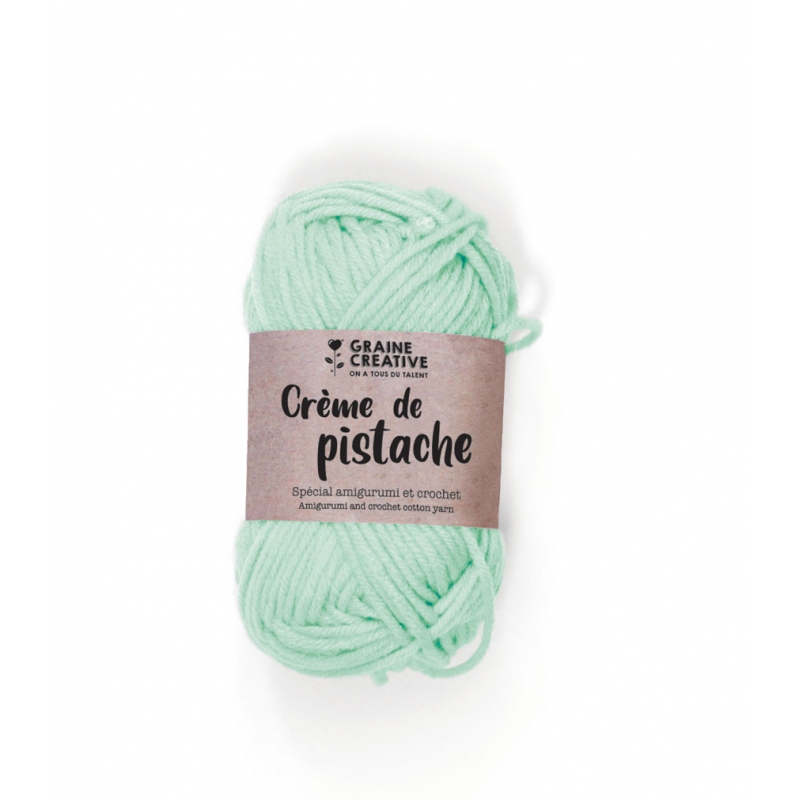 coton amigurumi graine créative vert clair