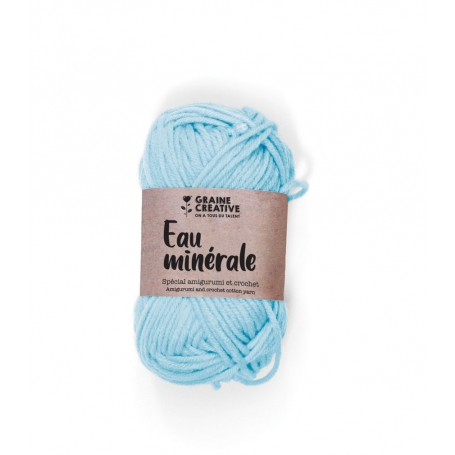 coton amigurumi graine créative bleu clair