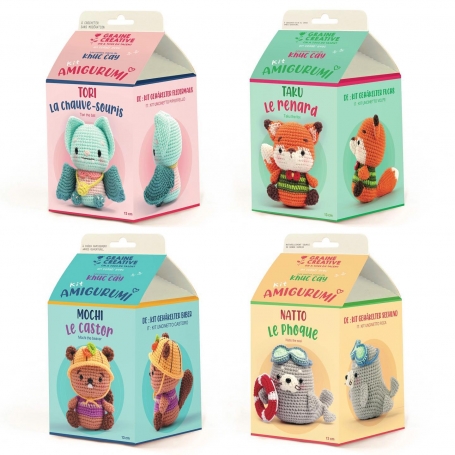 Kit amigurumi Tori la Chauve souris - Khuc Cay