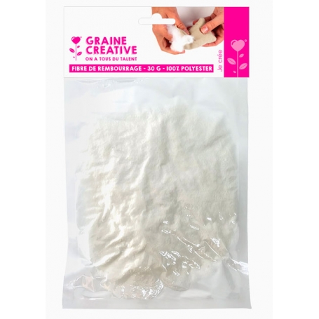 Ouate de rembourrage polyester 30g Graine Créative