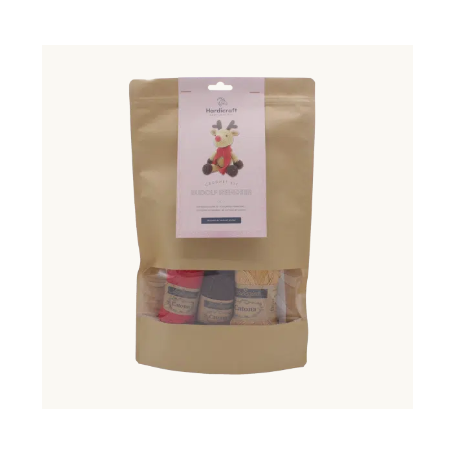 Kit crochet HardiCraft - Rudolf le renne de Noël