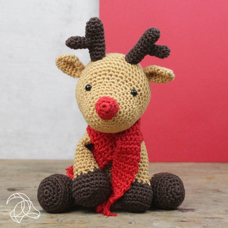 Kit crochet HardiCraft - Rudolf le renne de Noël