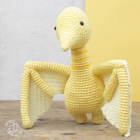 Kit amigurumi au crochet HardiCraft - Pteranodon